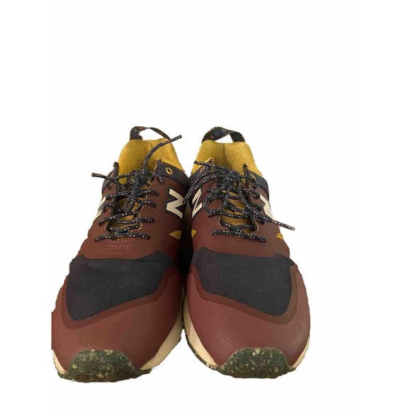 New Balance Mens Trailbuster Re-Engineered Hike Maroon Blue/Yellow Sz 13 TBTFHBN - Picture 4 of 9